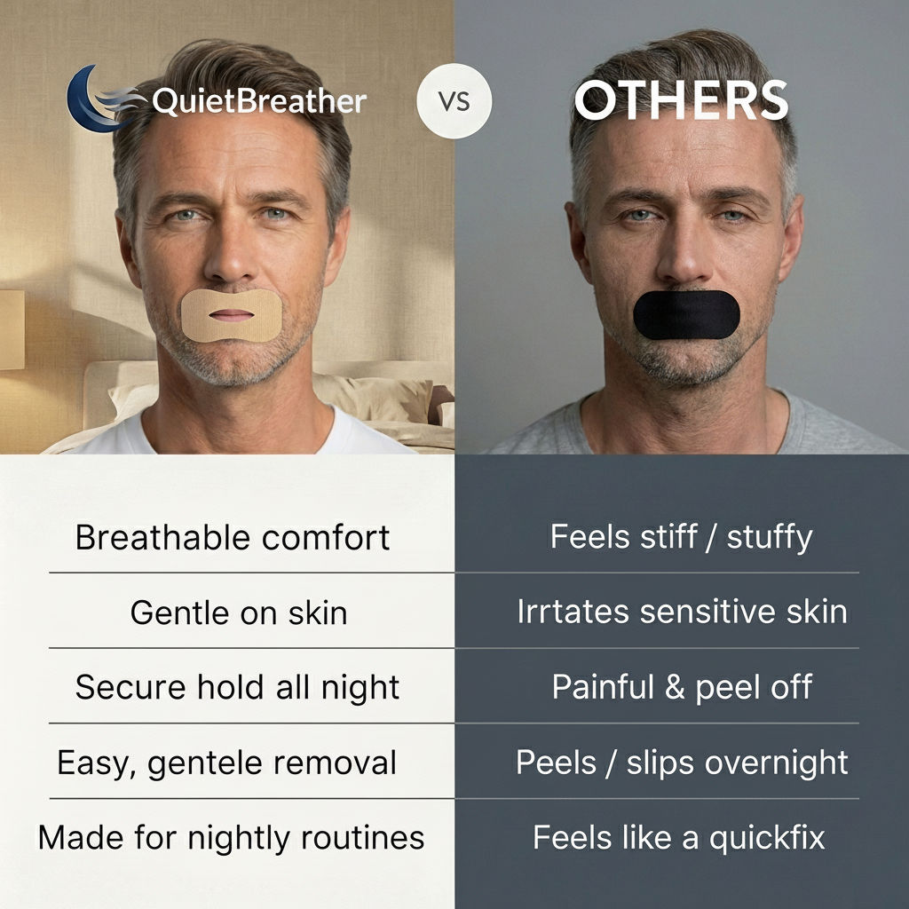 QuietBreather Mouth Tape Refills (30pcs)